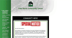 Desktop Screenshot of oaksnorthcommunity.org